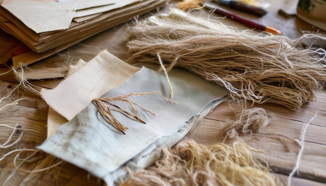 Natural Fibres Zinemaking Workshop