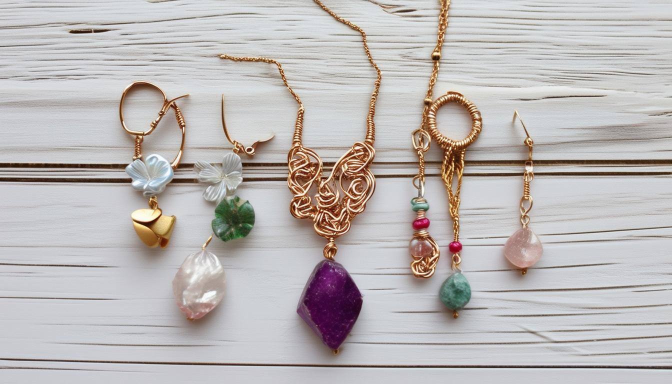 homemade jewellery
